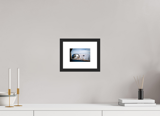 6 x 4″, Framed Prints Rearview Mirror