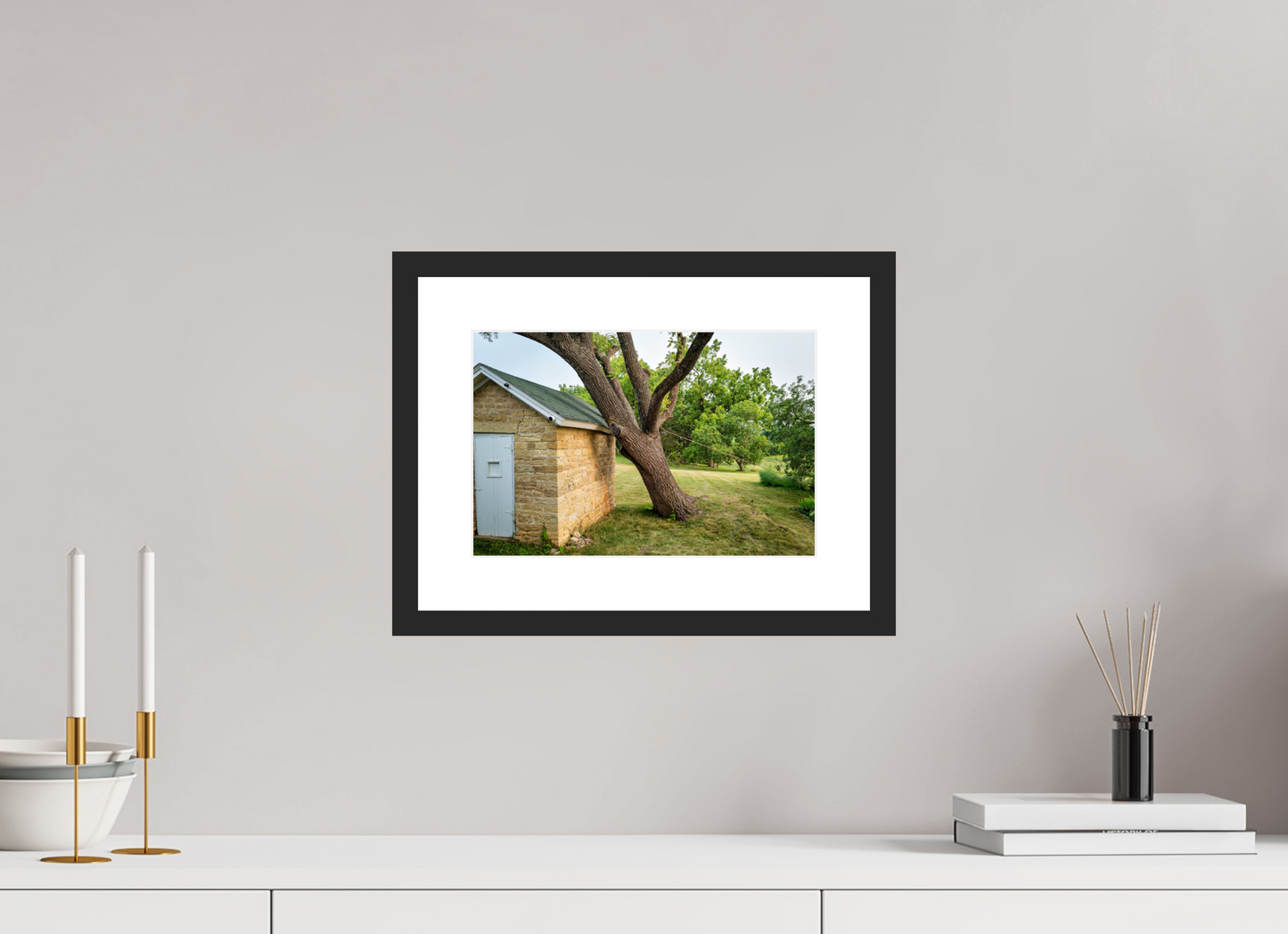 12 x 8″, Framed Prints Tree Trouble